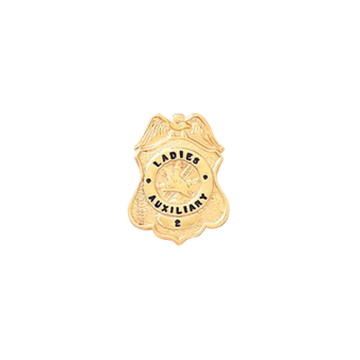Blackinton B1344 Shield Badge with Eagle (13/16" x 5/8")