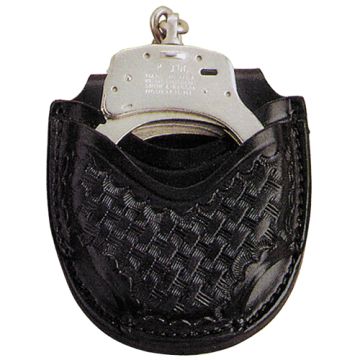 Strong Leather Open Double Cuff Case A500