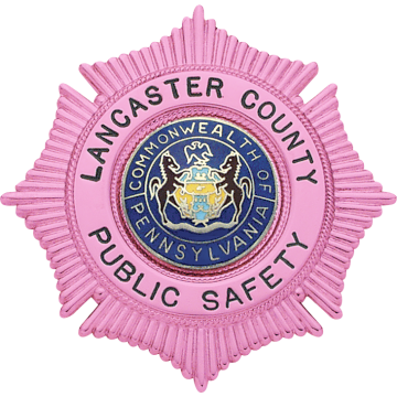 Smith & Warren S191_PI Breast Cancer Awareness Maltese Cross Badge (2-1/2")