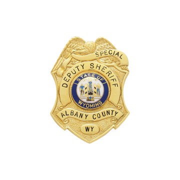 Smith & Warren S207 Small Eagle Top Shield Badge (2.170" x 1.580")