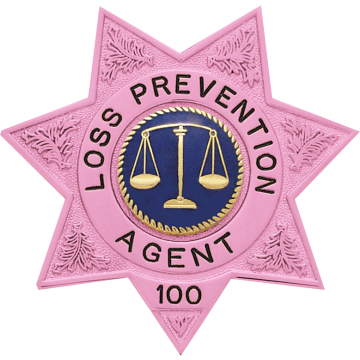 Smith & Warren S243_PI Breast Cancer Awareness 7-Point Star (2-5/8")
