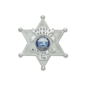 Smith & Warren S250 Small Six-Point Star Badge (2 x 1-3/4")