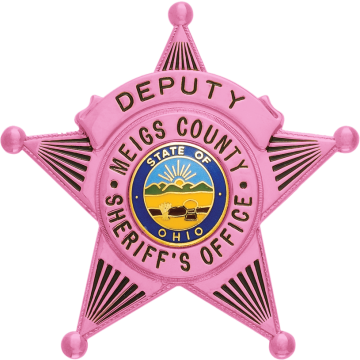 Smith & Warren S261_PI Breast Cancer Awareness 5-Point Star Badge (2-5/8")