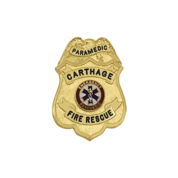 Smith & Warren S309 Small Eagle Top Shield Badge (1-3/4" x 1-1/4")