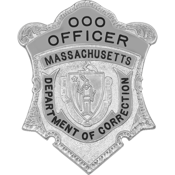 Smith & Warren S501 Massachusetts Coat of Arms Shield (2-1/2" x 2")