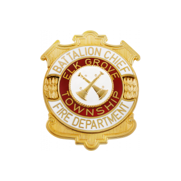 Smith & Warren S529R Reverse Enamel Fire Badge