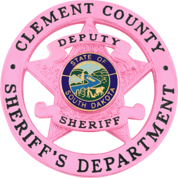 Smith & Warren S532A Pink Breast Cancer Awareness 5-Point Star in Circle Badge (2-3/8")