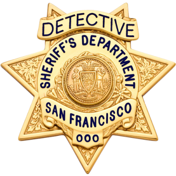 Smith & Warren S574B Decorative Seven-Point Star Badge (3")