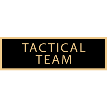 Smith & Warren SAB3_118 Tactical Team Service Award Bar (1-3/8" x 3/8")