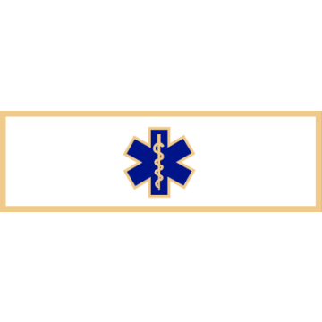 Smith & Warren SAB3_14 Star of Life Service Award Bar (1-3/8" x 3/8")