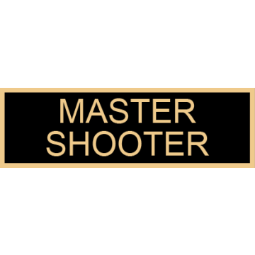 Smith & Warren SAB3_171 Master Shooter Service Award Bar (1-3/8" x 3/8")
