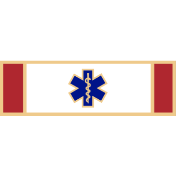 Smith & Warren SAB3_194 Three Section Service Bar with Star of Life (1-3/8" x 3/8")