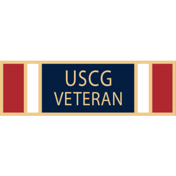 Smith & Warren SAB3_216 USCG Veteran Service Bar (1-3/8" x 3/8")