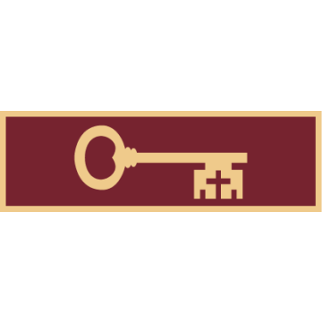 Smith & Warren SAB3_224 Service Award Bar with Key (1-3/8" x 3/8")