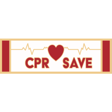 Smith & Warren SAB3_226 CPR Save Service Award Bar (1-3/8" x 3/8")