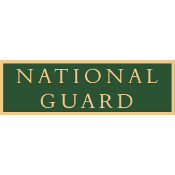 Smith & Warren SAB3_283 National Guard Service Award Bar (1-3/8" x 3/8")