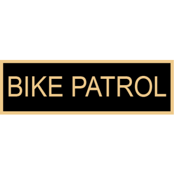 Smith & Warren SAB3_287 Bike Patrol Service Award Bar (1-3/8" x 3/8")