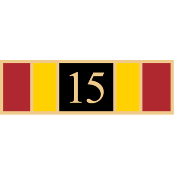 Smith & Warren SAB3_462 Fifteen Years of Service Award Bar (1-3/8" x 3/8")