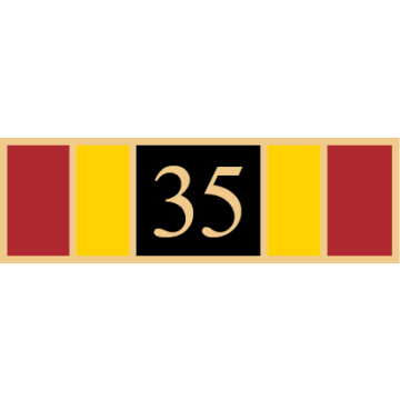 Smith & Warren SAB3_466 Thirty-Five Years of Service Award Bar (1-3/8" x 3/8")