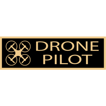 Smith & Warren SAB3_479 DRONE PILOT Service Award Bar (1-3/8" x 3/8")