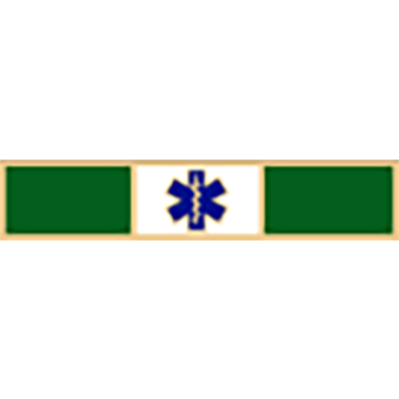 Smith & Warren SAB7_70 Three Section Star of Life Service Bar (1-7/8" x 3/8")
