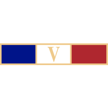 Smith & Warren SAB7_78 Three Section Valor Service Award Bar (1-7/8" x 3/8")