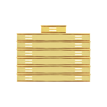 Blackinton SB19-B Commendation Bar 3/8" Slide Holder