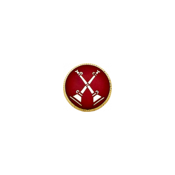 Smith & Warren C175FRE Two Crossed Bugles Red Seal (Individual)